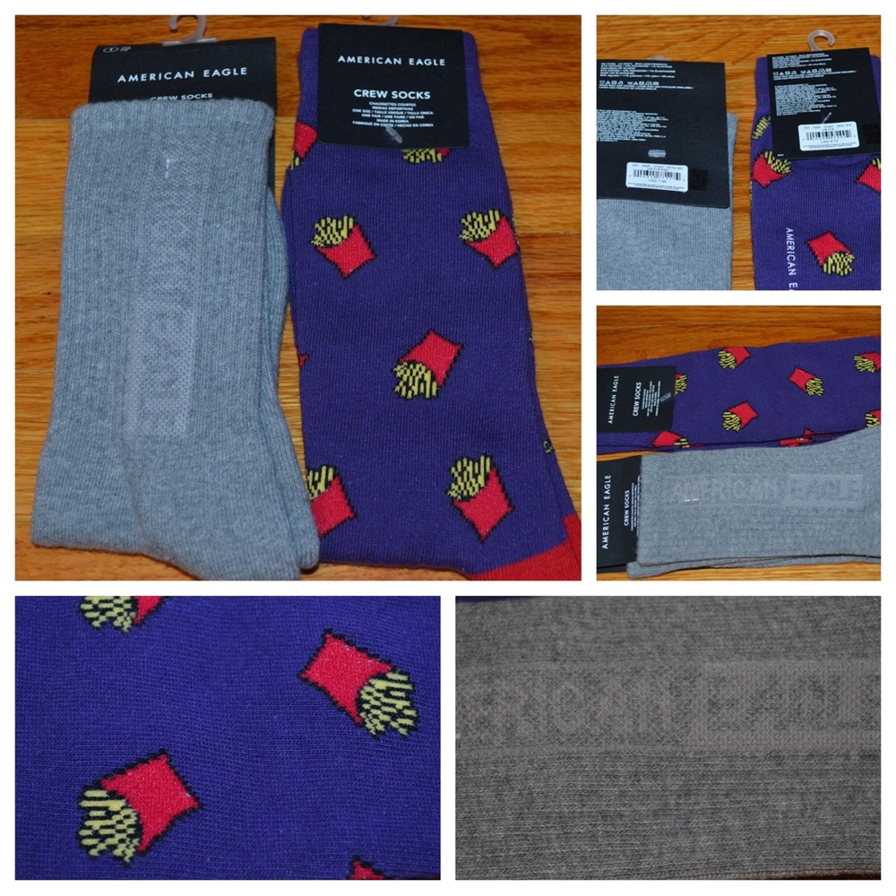 Men’s American Eagle socks, one size - NEW